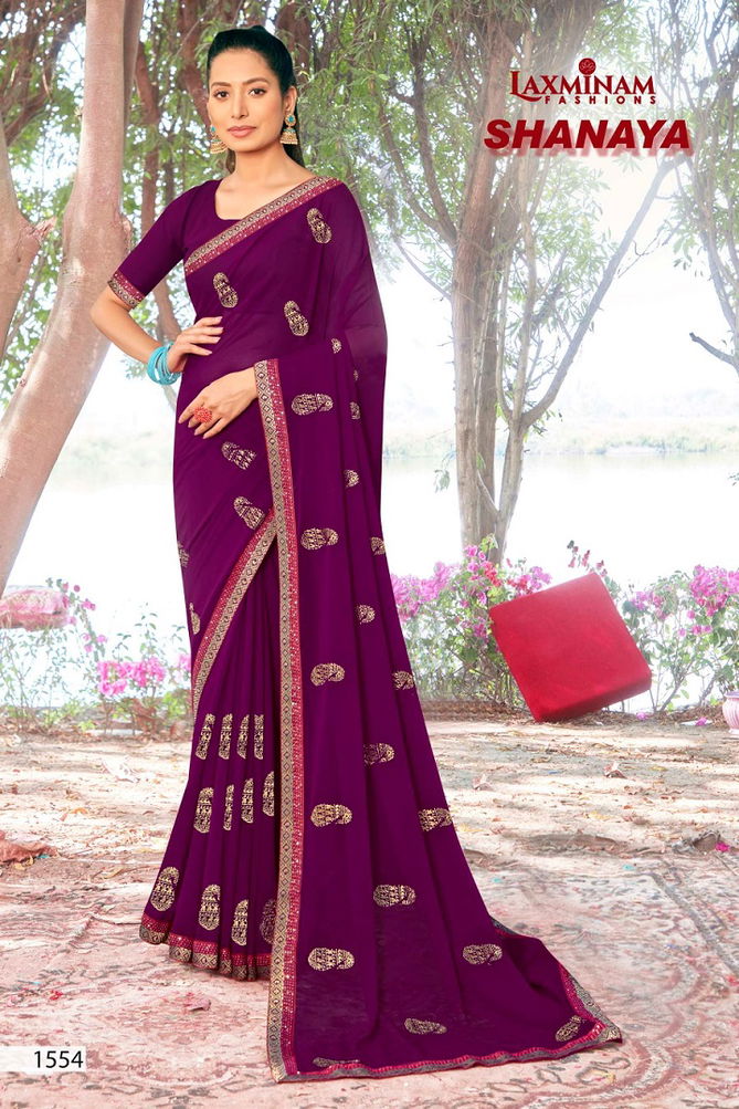 Laxminam Shanaya By Kalista Georgette Sarees Catalog
